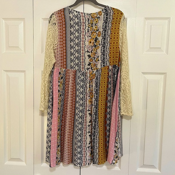 Kori America boho tunic dress SIZE M - Picture 2 of 6